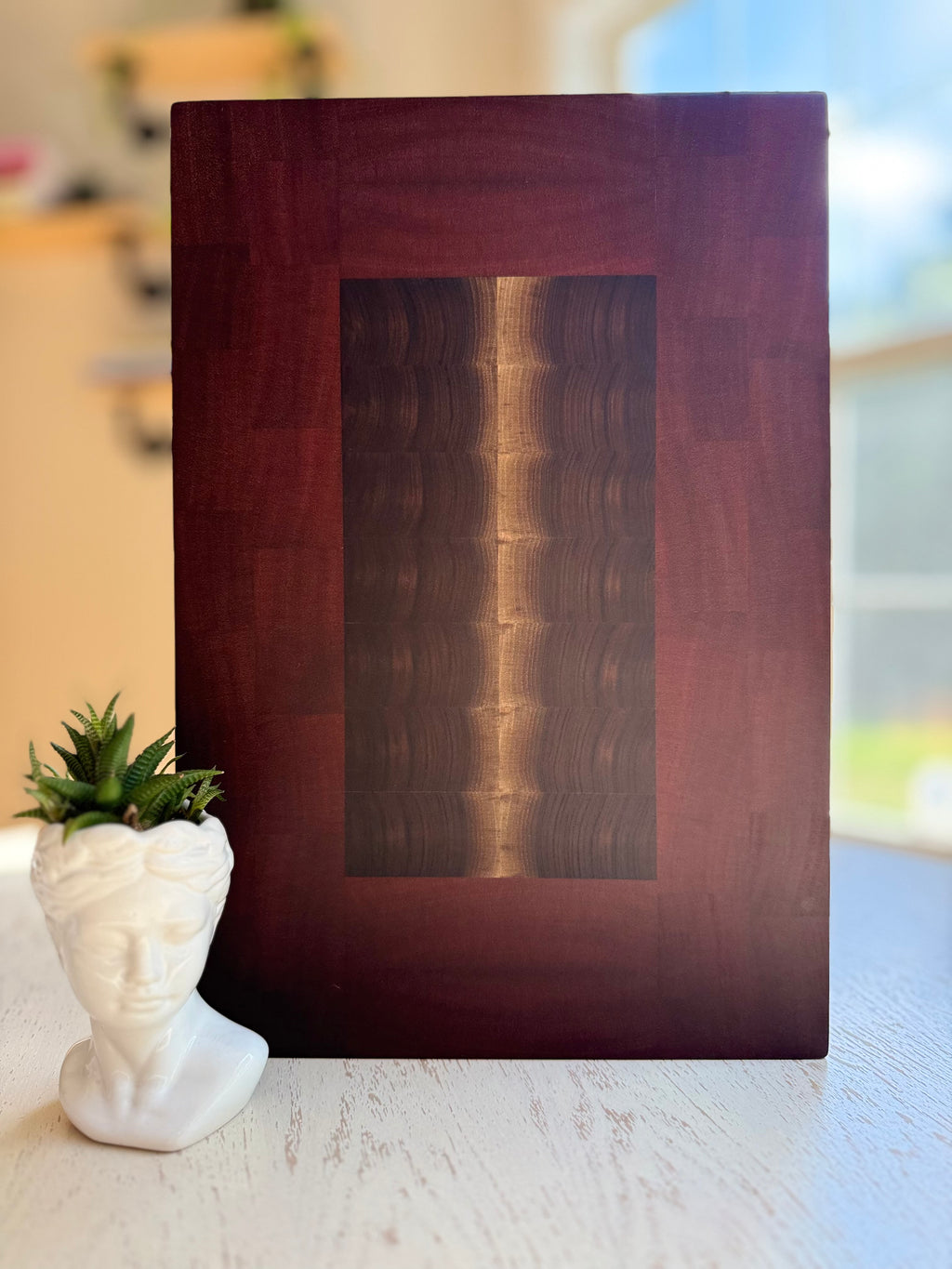 12x18 American Black Walnut and African Sapele End Grain Mama Boar