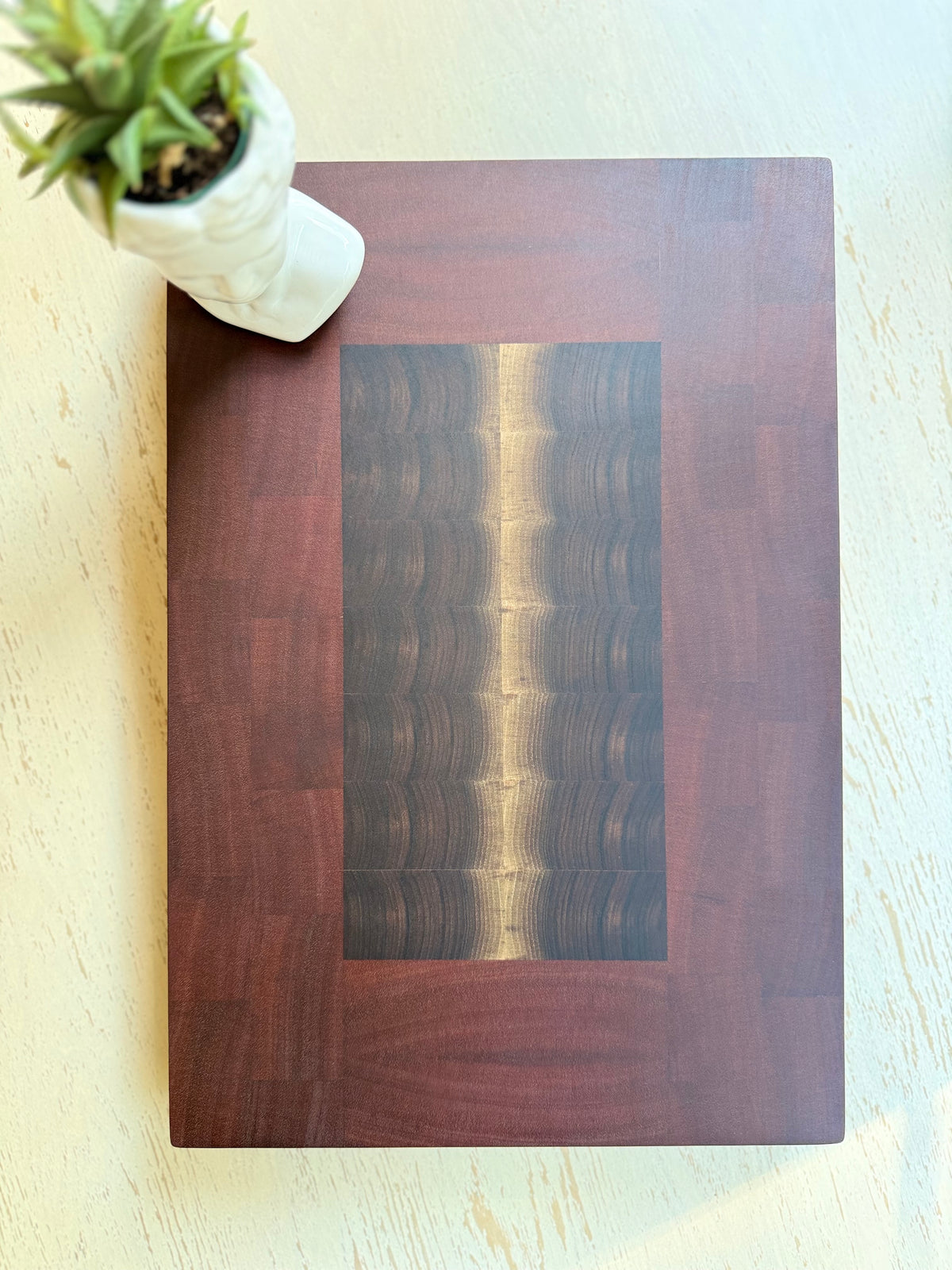 12x18 American Black Walnut and African Sapele End Grain Mama Boar