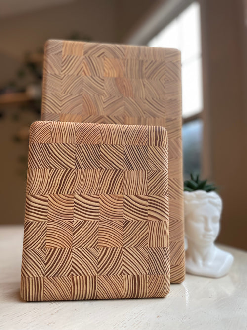 End Grain Bread and Cheese Boar