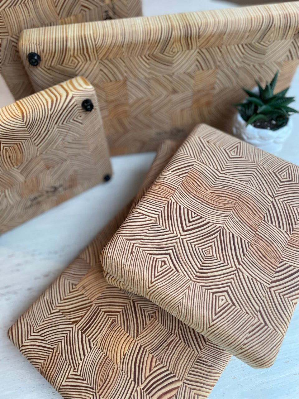 End Grain Bread and Cheese Boar