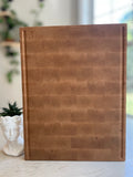 End Grain Maple Teen Boar 12x16